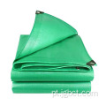 Tarpaulina PE de 180g verde de dupla face